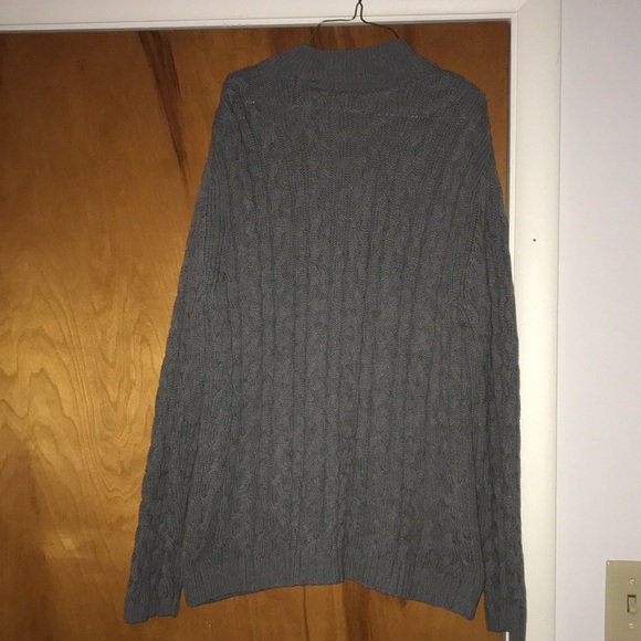 Croft & Barrow Woman Cable Knit Plus Size 1X Zip Sweater - Picture 2 of 3